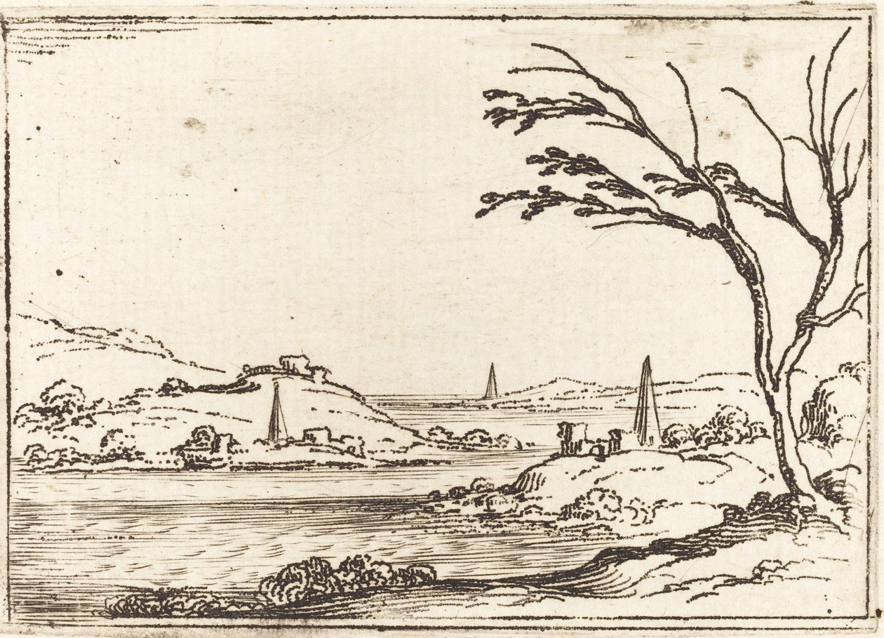 Nilens översvämning av Jacques Callot