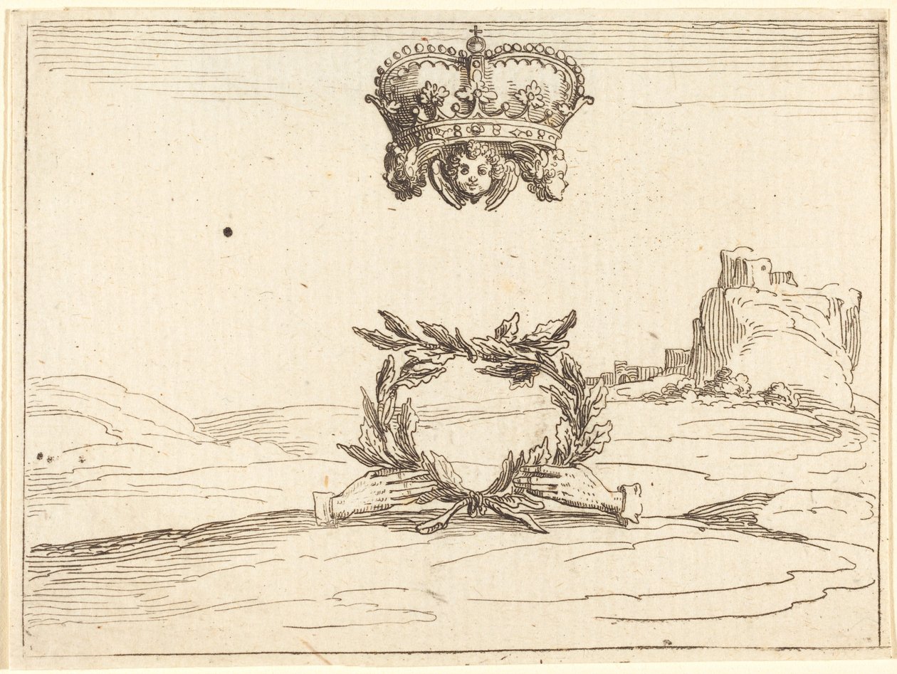 De två kronorna av Jacques Callot
