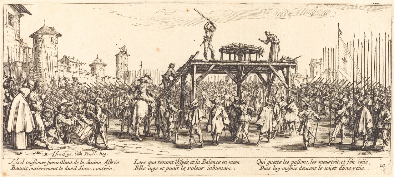 Hjulet av Jacques Callot