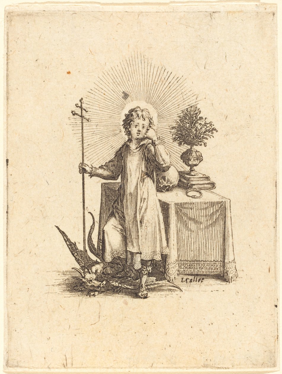 Den unge Jesus av Jacques Callot
