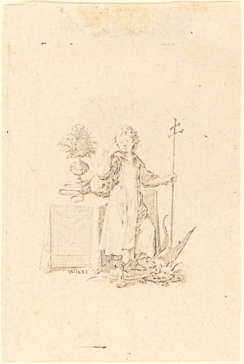 Den unge Jesus av Jacques Callot