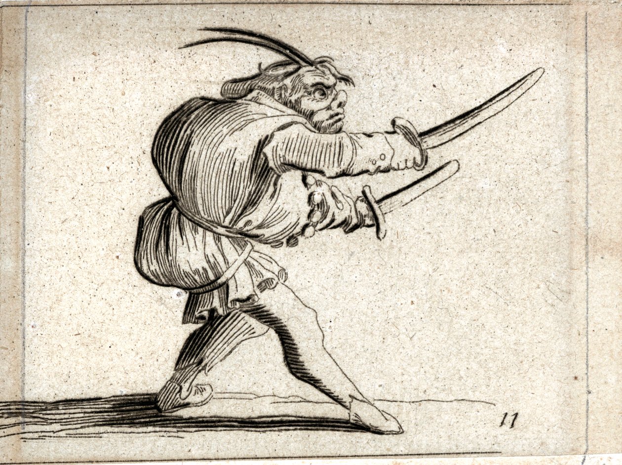 Varie Figure Gobbi ... (gravyr) av Jacques Callot