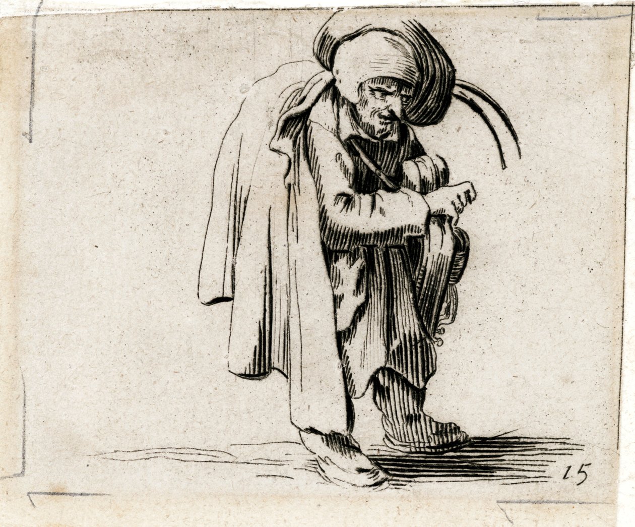 Varie Figure Gobbi ... (gravyr) av Jacques Callot
