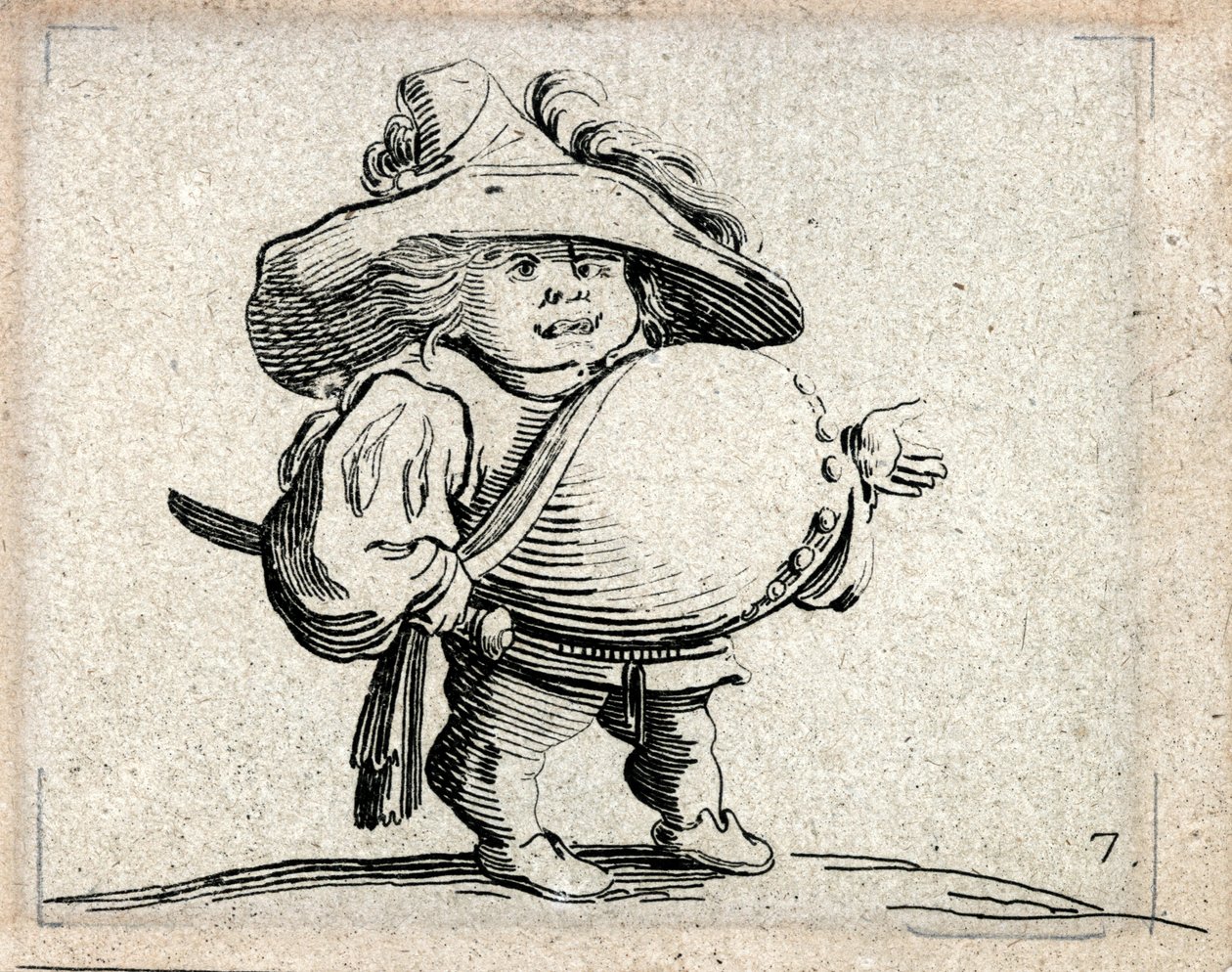 Varie Figure Gobbi ... (gravyr) av Jacques Callot