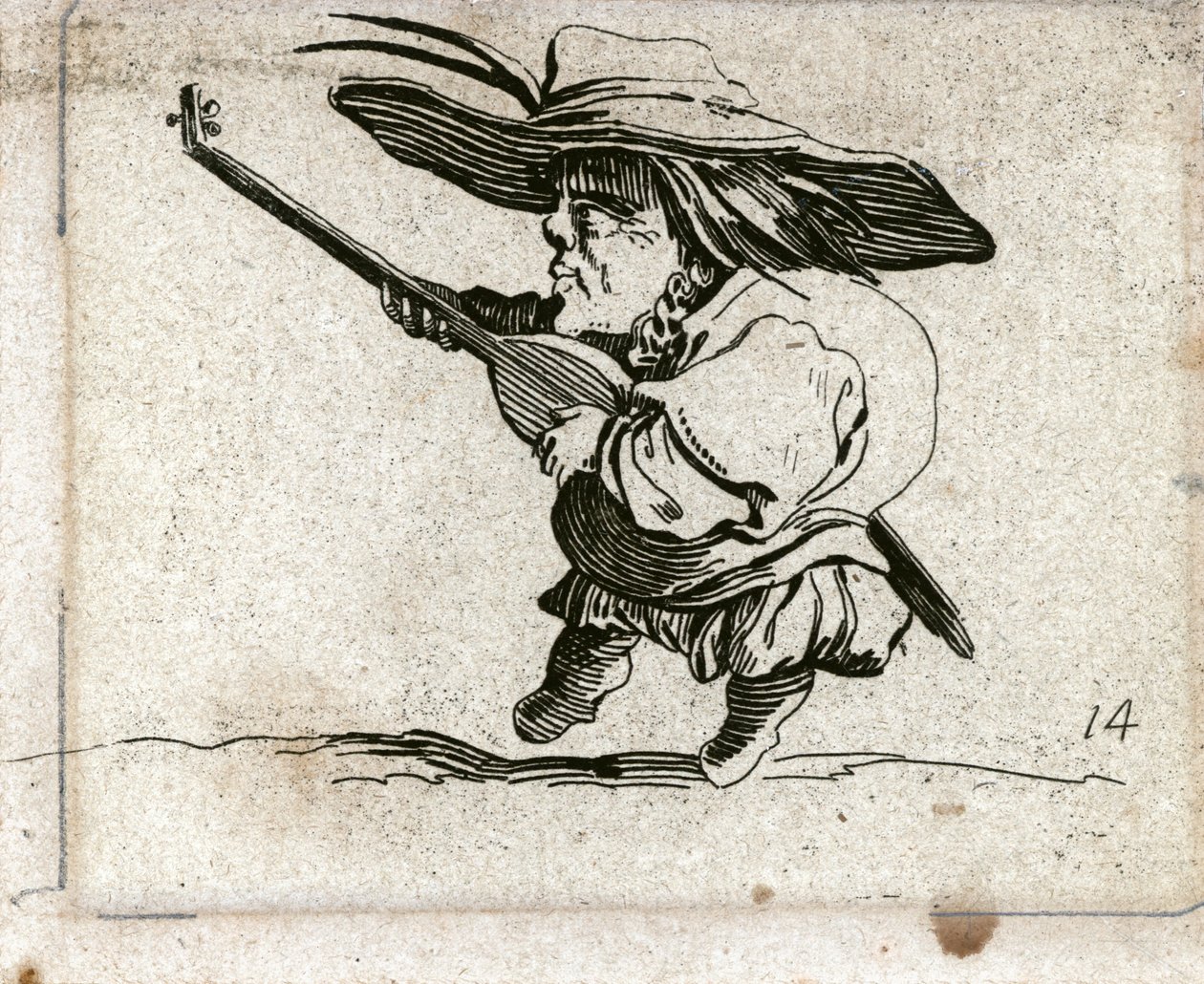 Varie Figure Gobbi ... (gravyr) av Jacques Callot