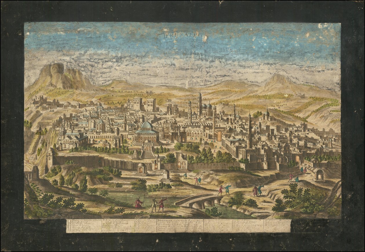Jerusalem, som det ser ut idag av Jacques Chéreau