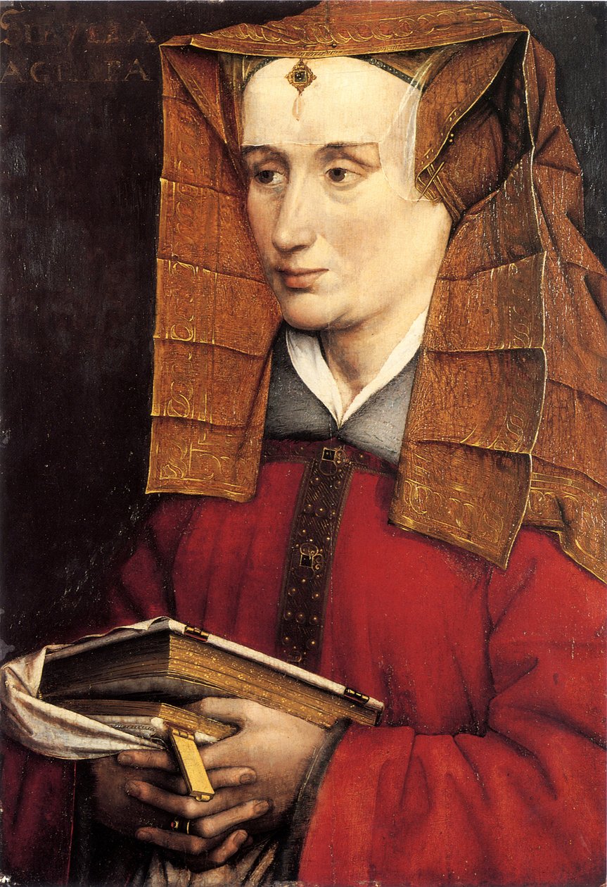 Porträtt av en dam, 1530-1540-talen av Jacques Daret