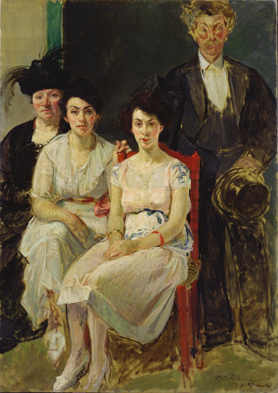 Familjen Capelle, 1919 av Jacques Emile Blanche
