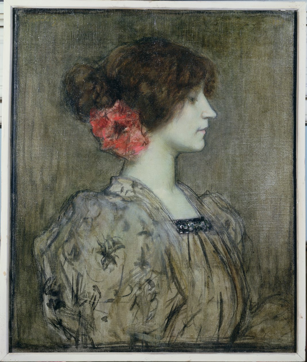 Colette (1873-1954), ca 1896 av Jacques Fernand Humbert