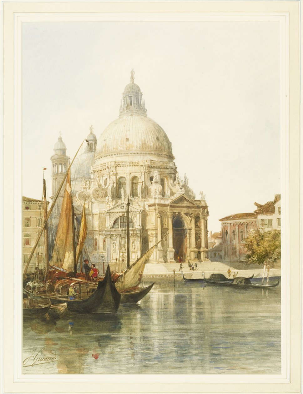 Santa Maria della Salute, Venedig av Jacques Guiaud