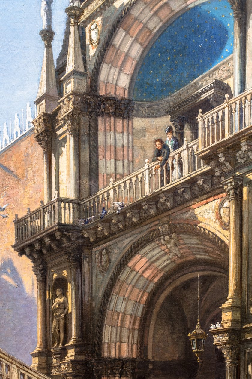 Jättetrappan i Venedig av Jacques Guiaud