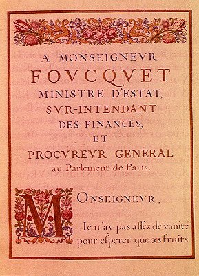 Frontispice av Adonis (miniatyr av Jacques I Bailly