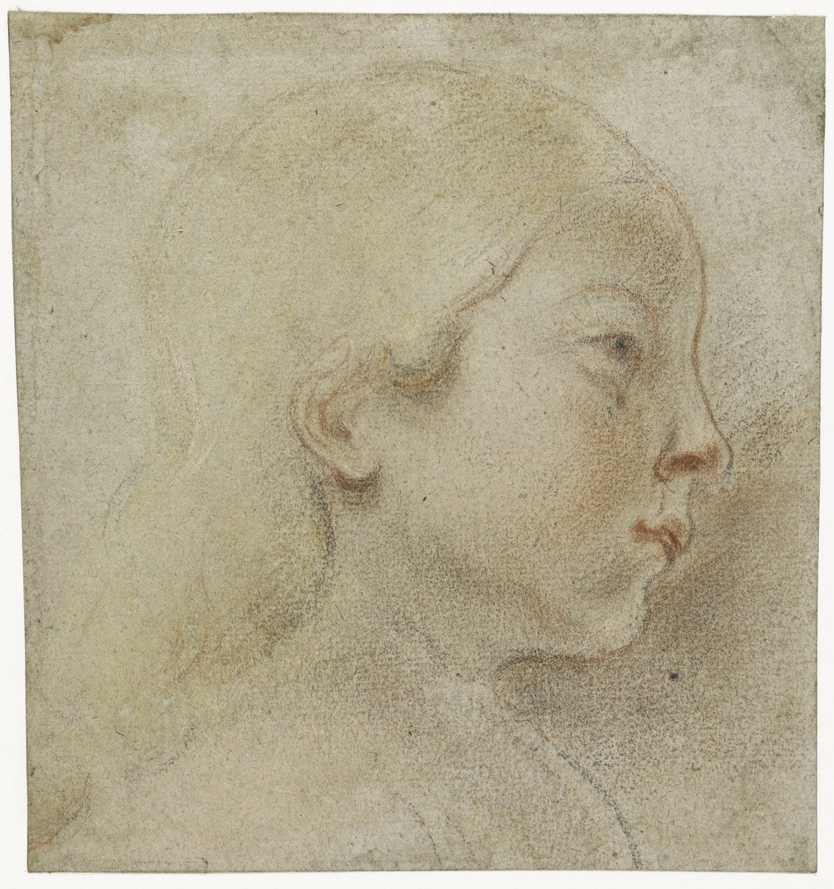 Barnets huvud, till höger av Jacques Jordaens