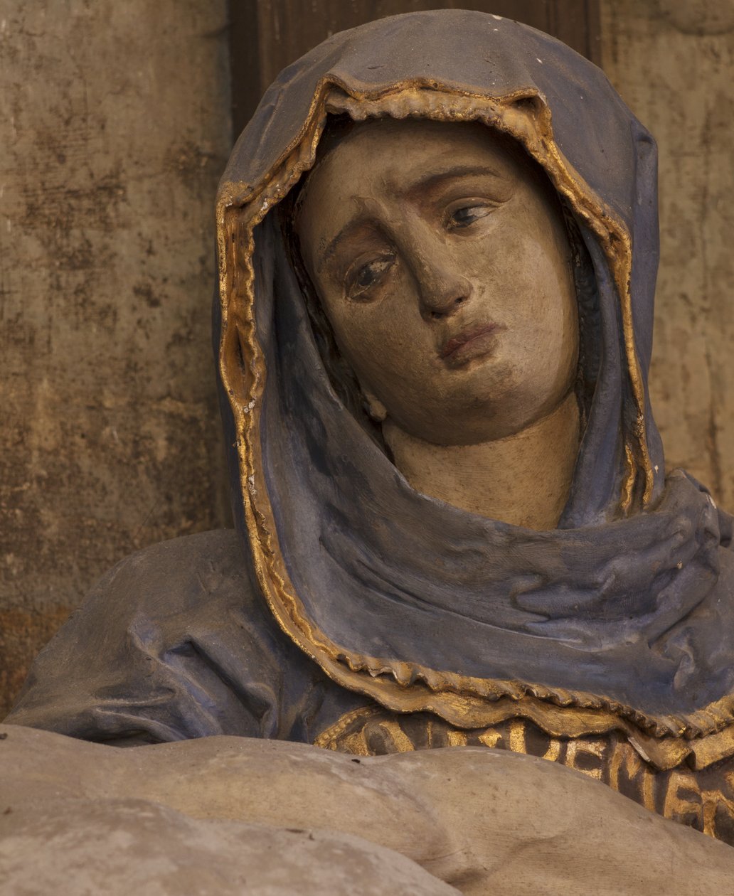 Detalj av Pietan av Jacques Jubert