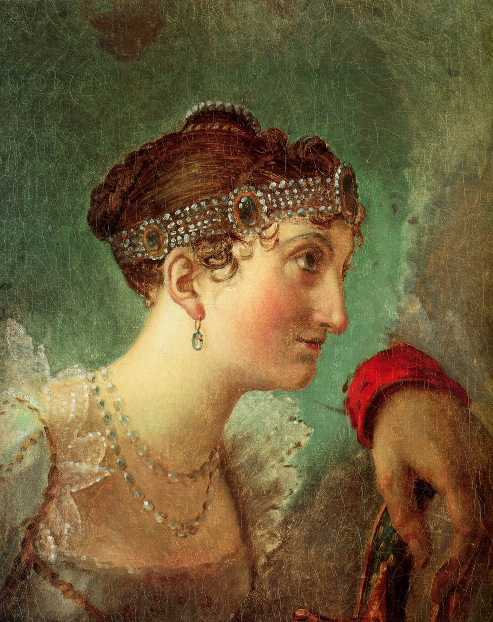 Adélaïde de La Rochefoucauld av Jacques Louis David