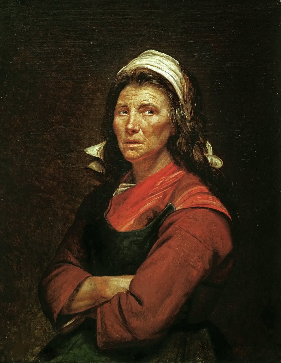 Grönsaksförsäljaren, 1789. av Jacques Louis David