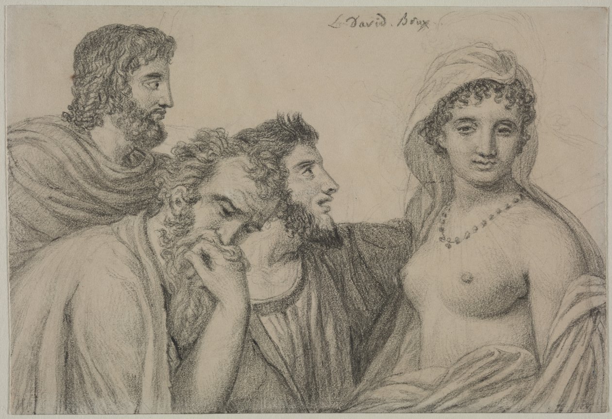 Phryné inför hennes domare av Jacques Louis David