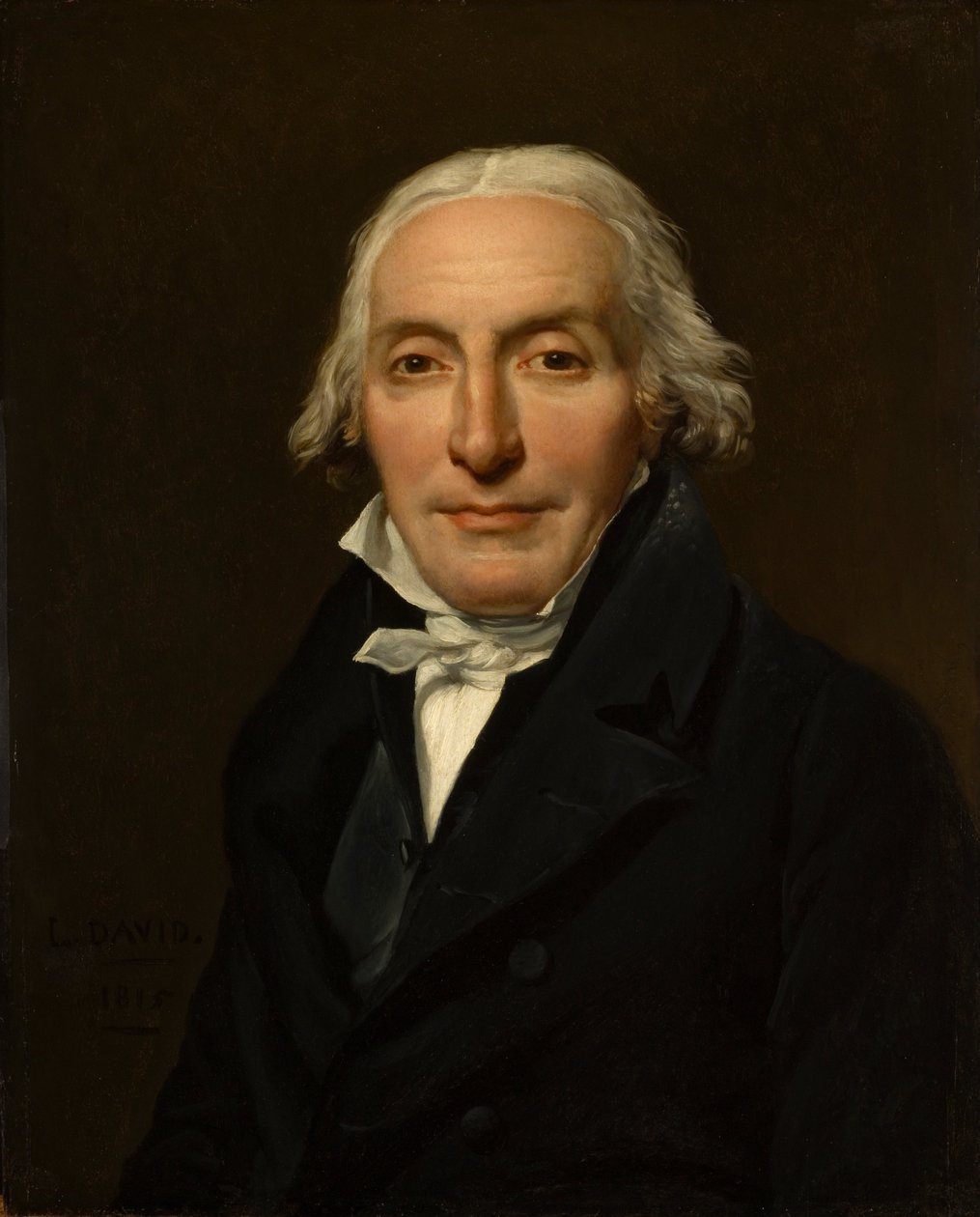 Porträtt av Jean-Pierre Delahaye av Jacques Louis David