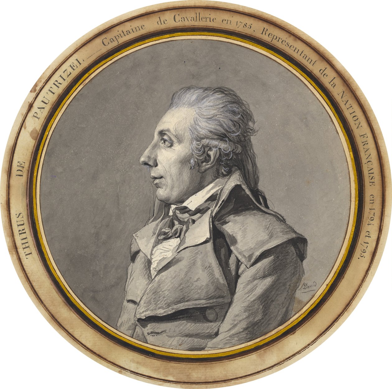 Thirius de Pautrizel av Jacques Louis David