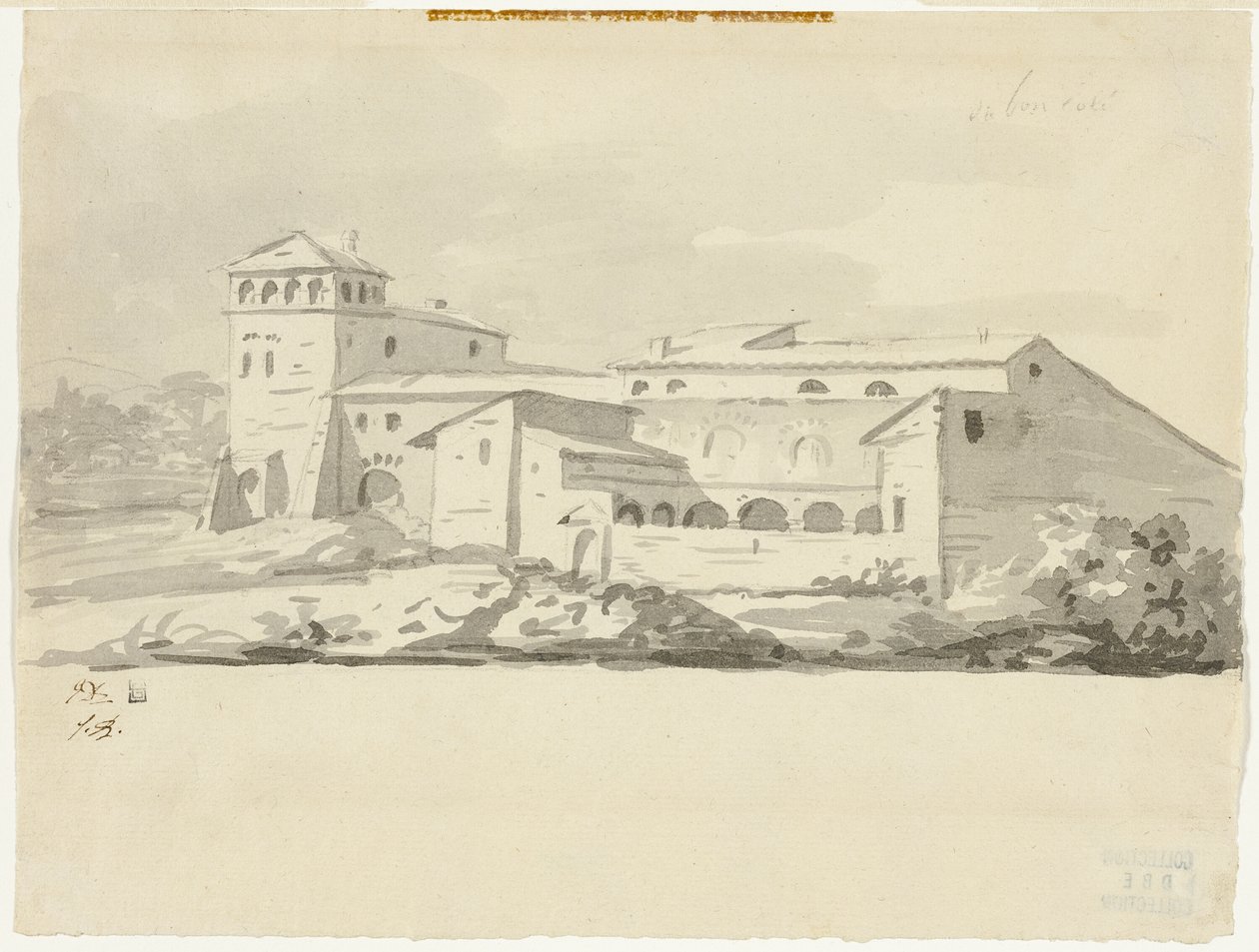 Villa i Campagna av Jacques Louis David