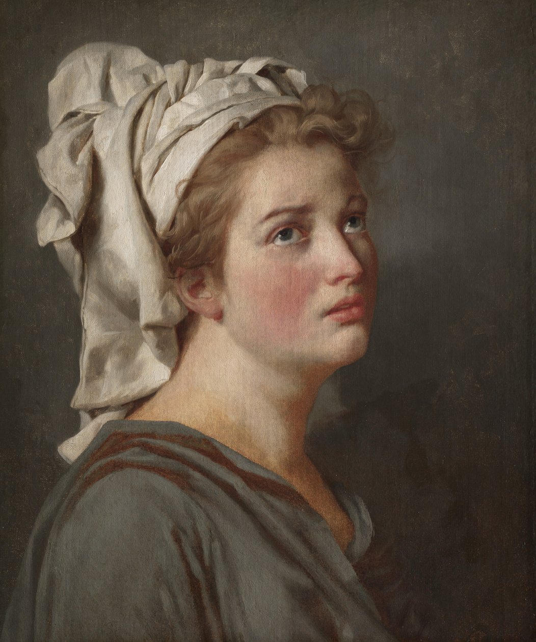 Ung kvinna med turban, ca 1780 av Jacques Louis David