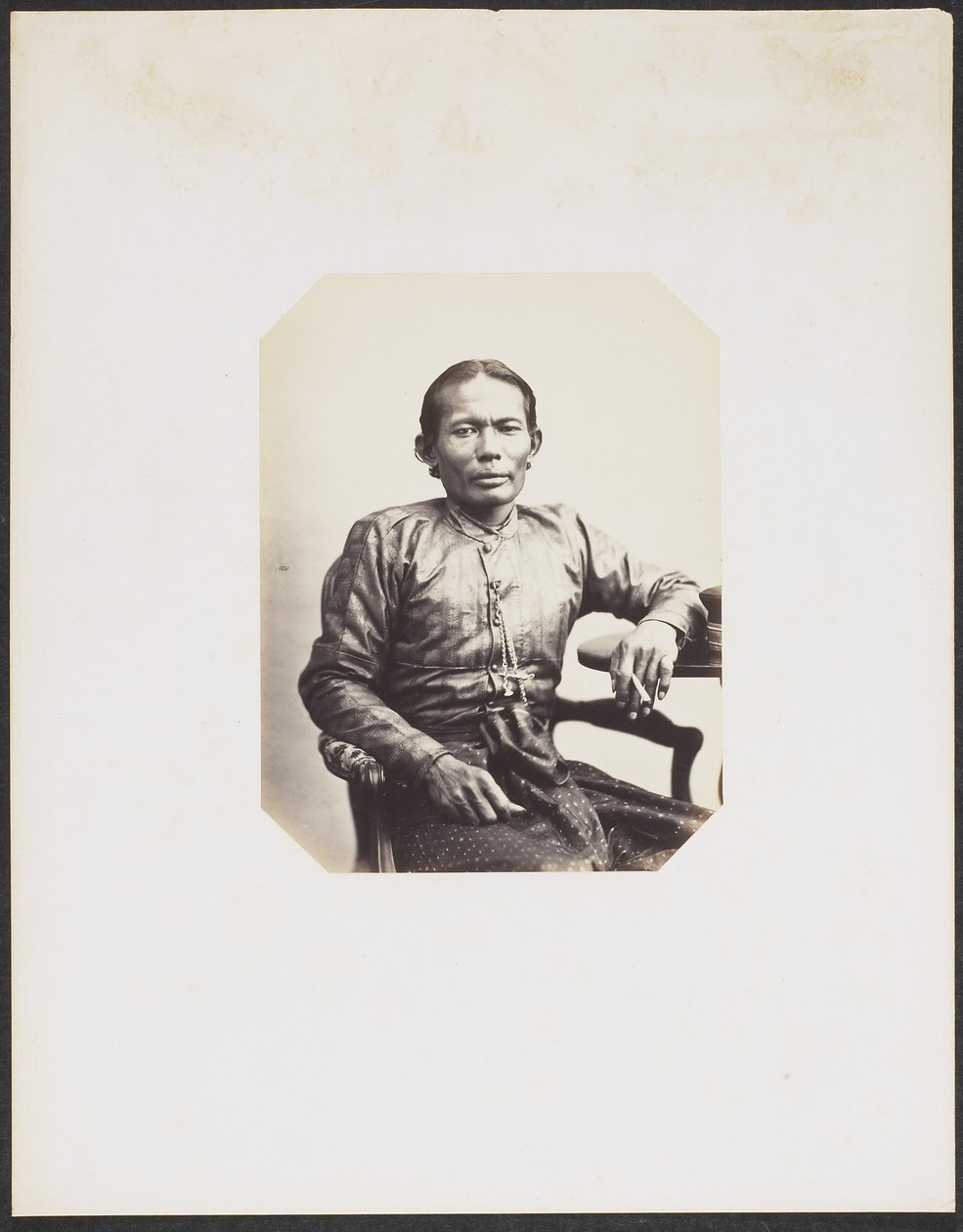 Khounraxassombat, 38 år gammal av Jacques Philippe and Rousseau Louis  Potteau