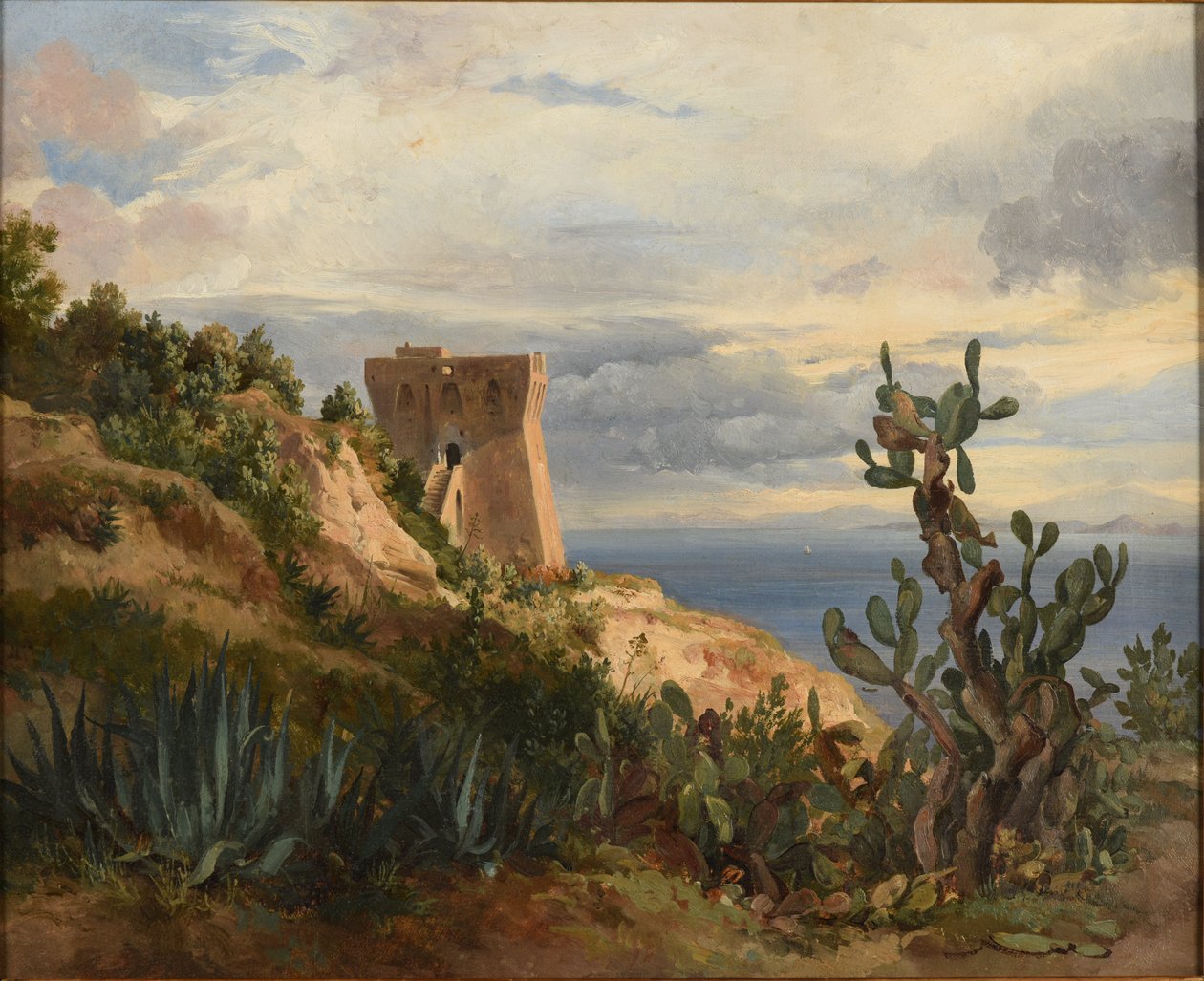 Torn vid havet av Jacques Raymond Brascassat