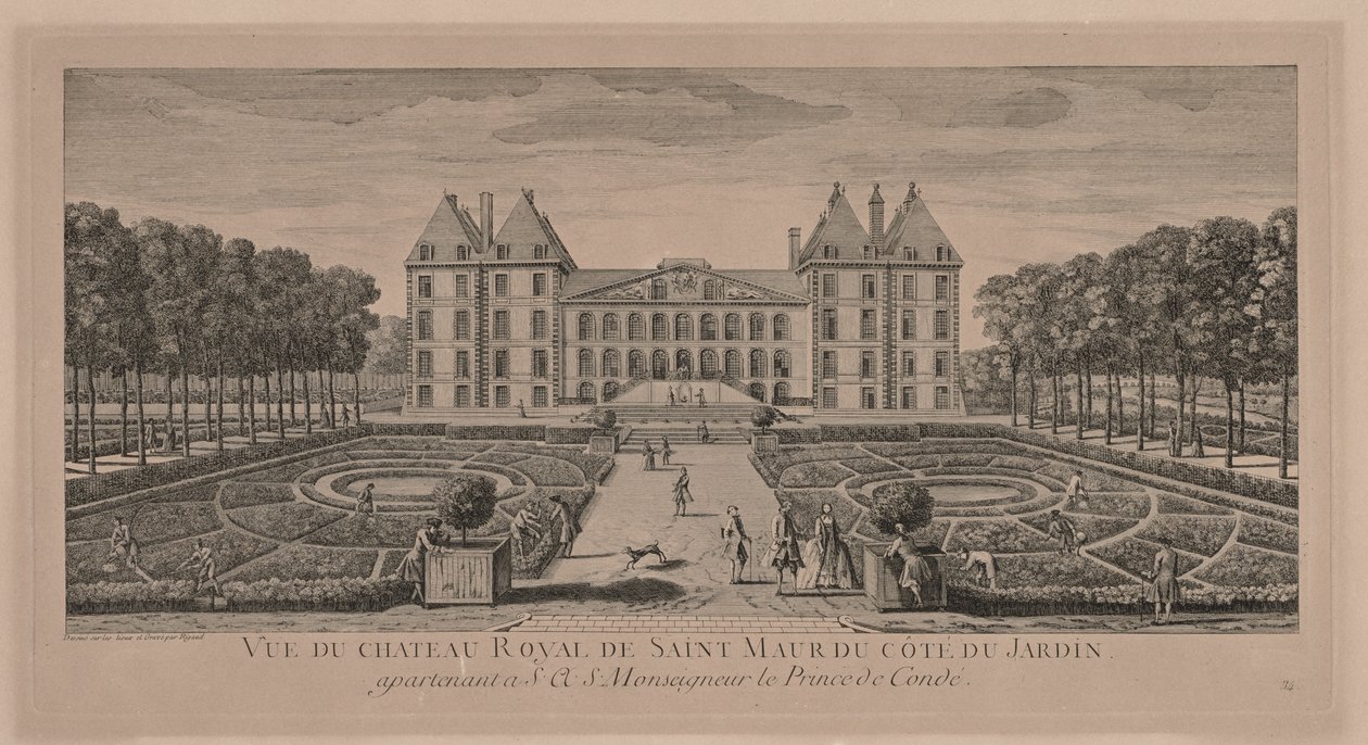 Chateau St. Maur av Jacques Rigaud