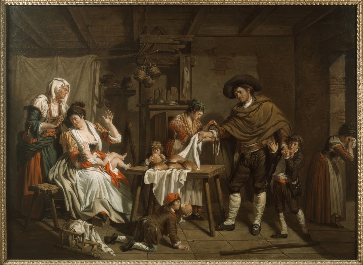En familjefars självuppoffring av Jacques Sablet