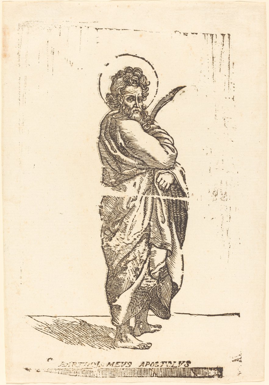 Sankt Bartolomeus av Jacques Stella