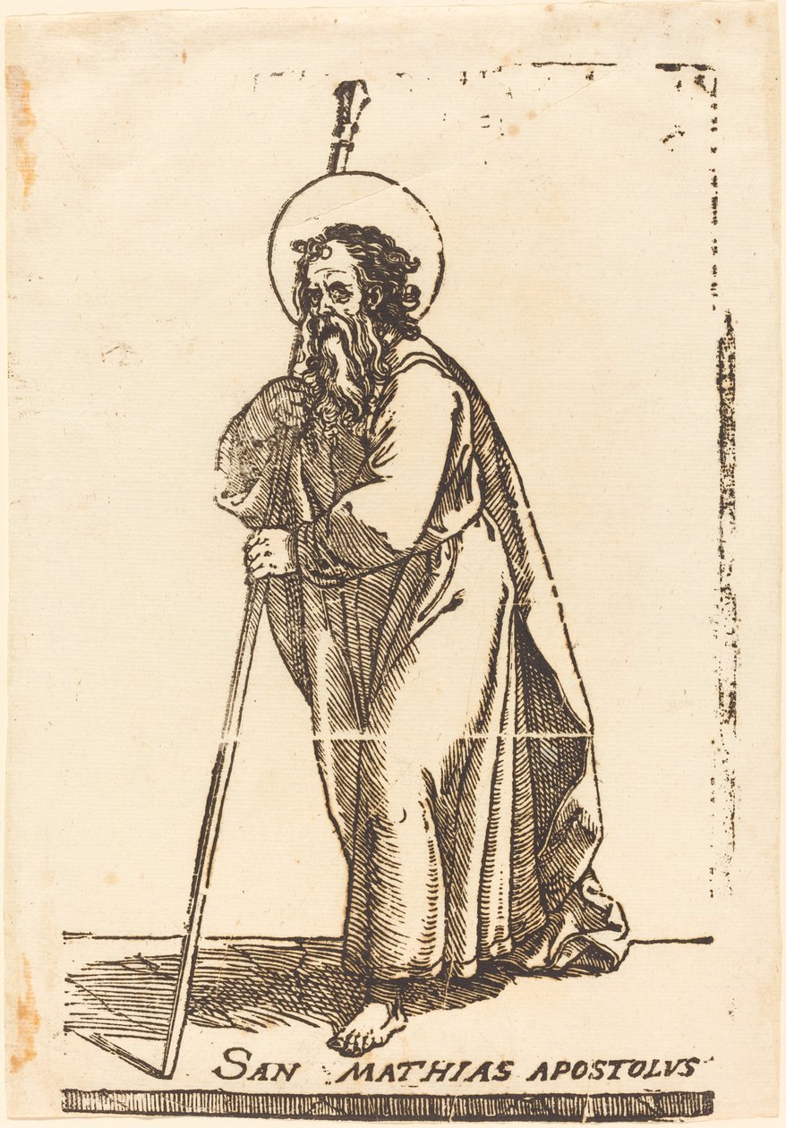 Sankt Mattias av Jacques Stella