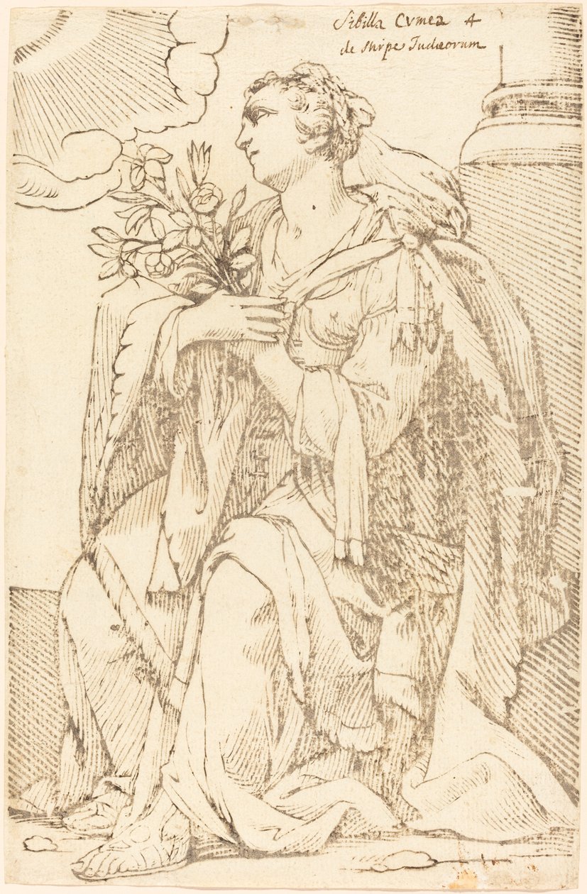 Sibylla Cimmeria av Jacques Stella