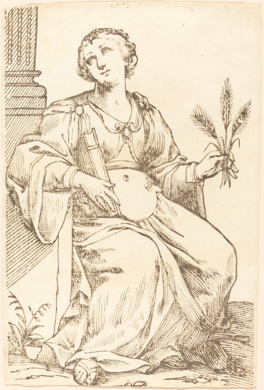 Sibylla Samia av Jacques Stella