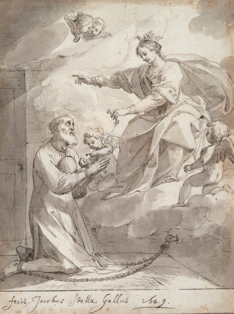 Sankt Filip i fängelse av Jacques Stella