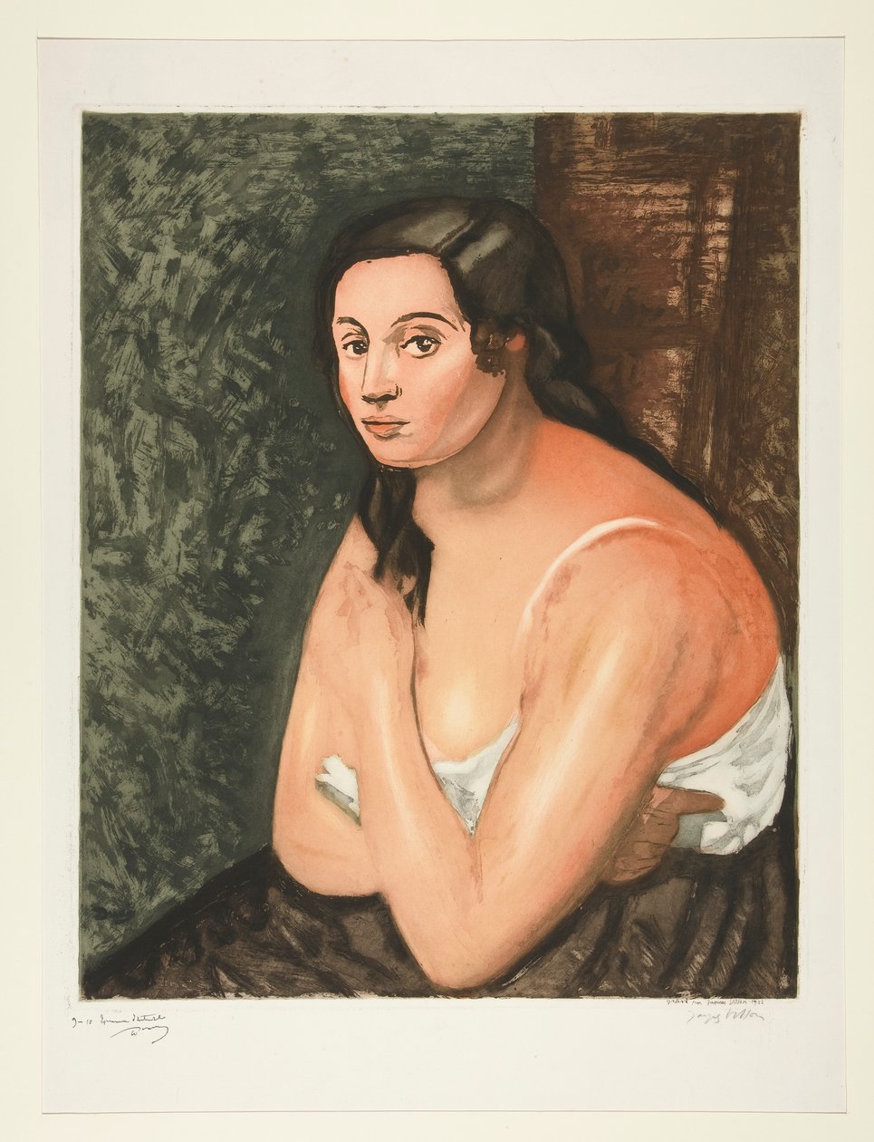 byst av en kvinna av Jacques Villon