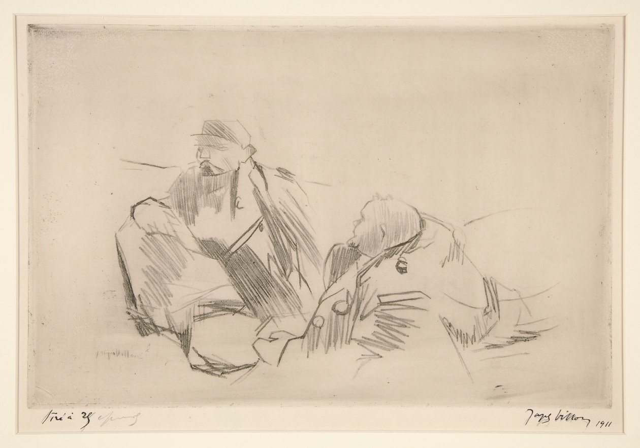 Territorialerna (The Local Council Clerks) av Jacques Villon