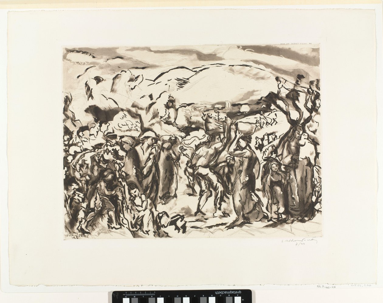 Skördefigurer Friesz, Les Vendanges (originaltitel) av Jacques Villon