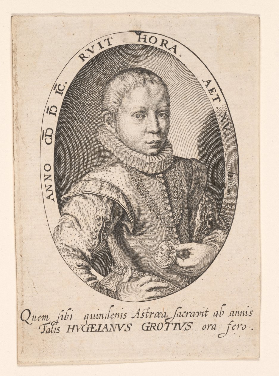 Hugo Grotius av Jacques de Gheyn II