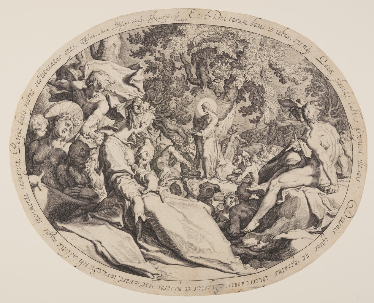 Miraklet med brödskivorna av Jacques de Gheyn II