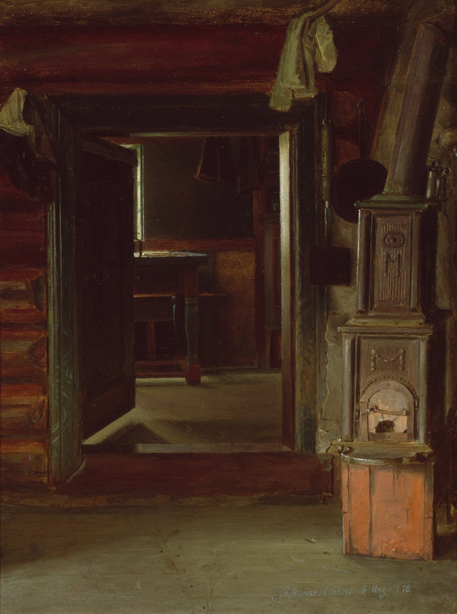 Interiör, augusti 1870 av Jahn Ekenaes