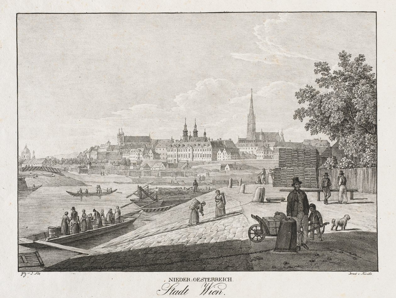 Niederösterreich, Wien av Jakob Alt
