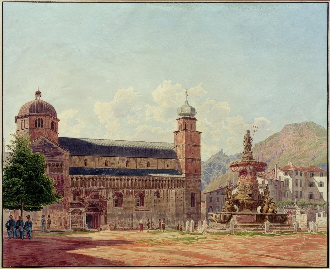 Trient / Trento (Trentino-Südtirol, Italien), av Jakob Alt