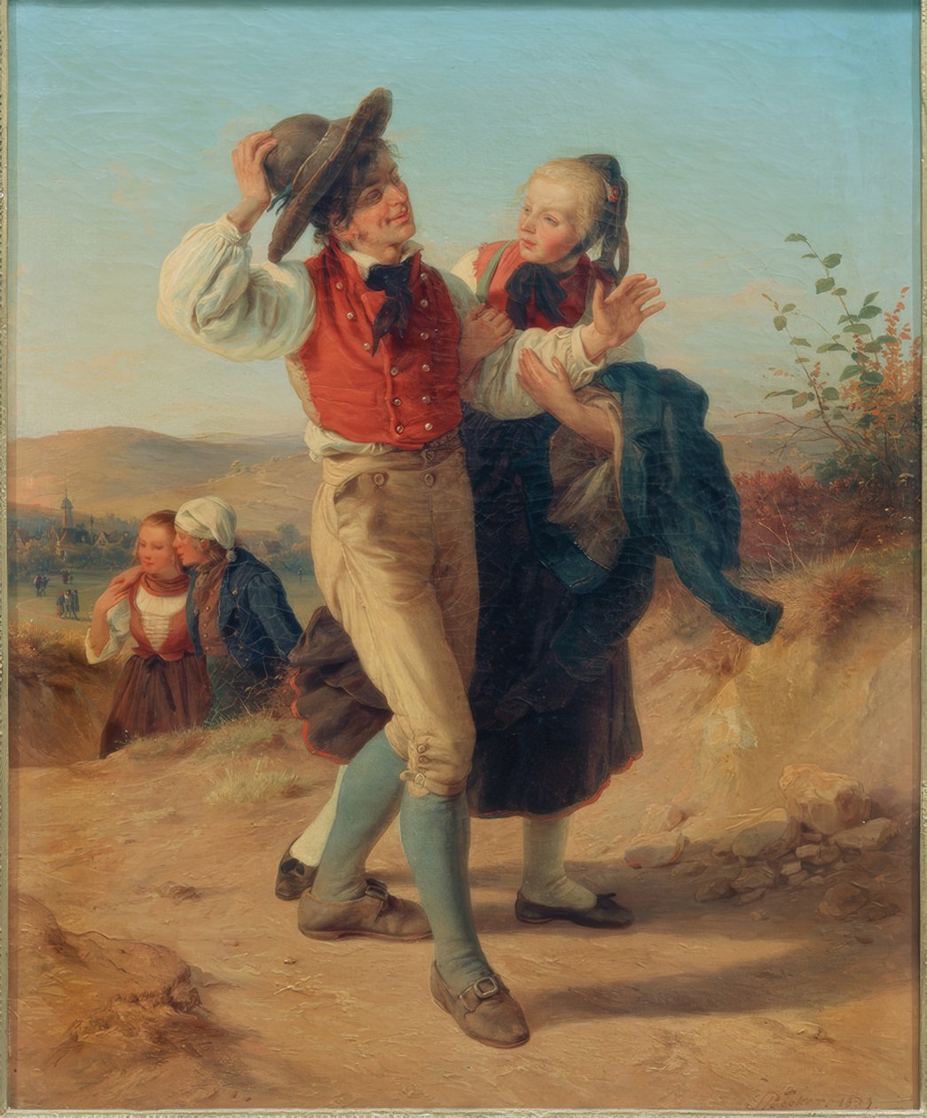 Ungt par av Jakob Becker