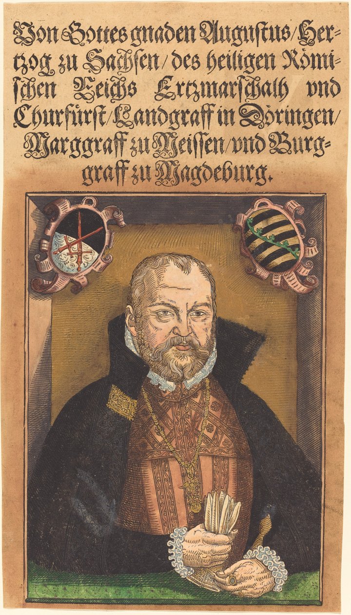 Augustus Hertzog av Sachsen av Jakob Lucius the Elder