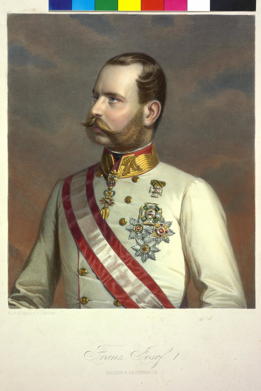 Kejsare av Österrike Franz Joseph I av Jakob Melcher