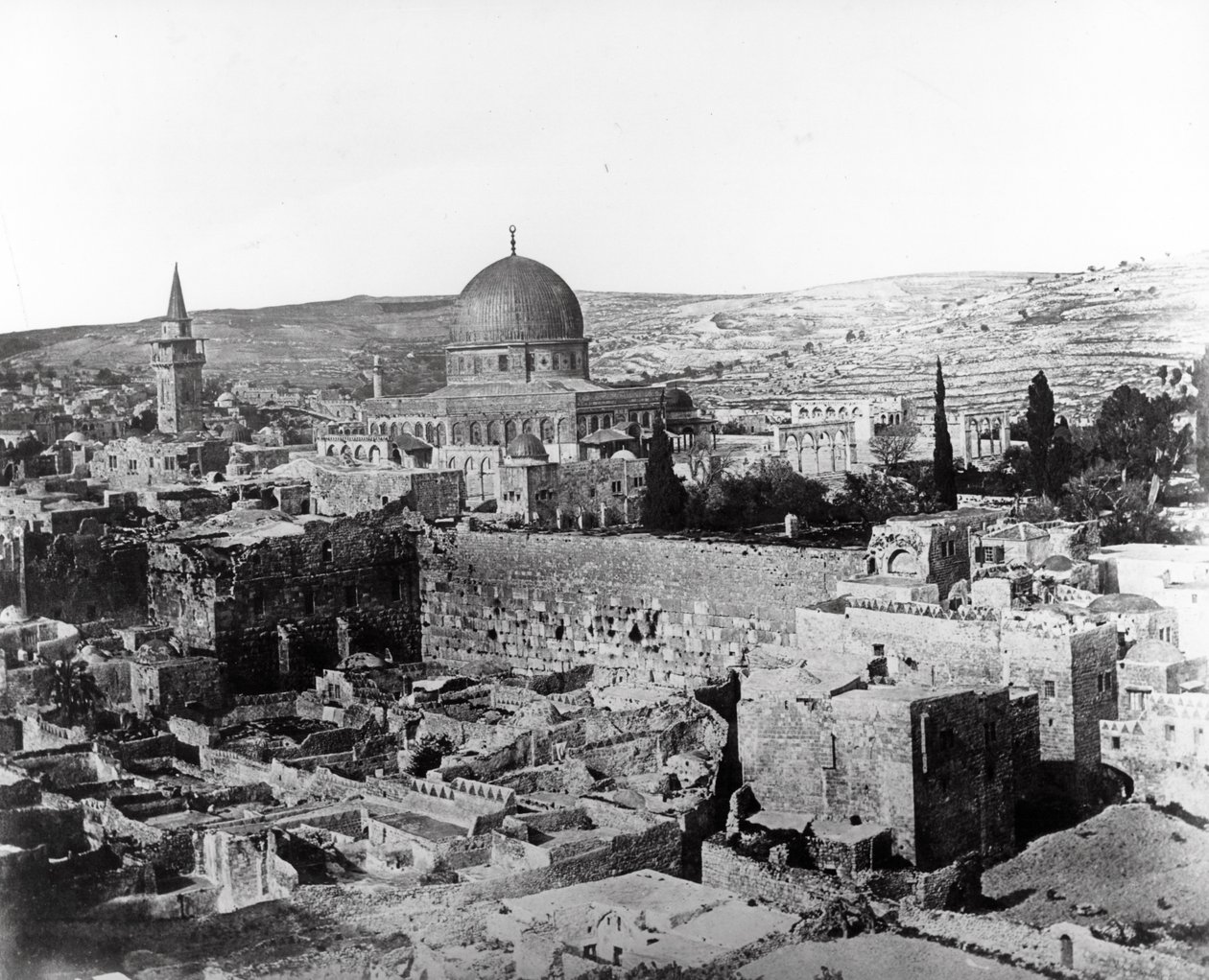 Klippans kupol, 1857 av Felice Beato