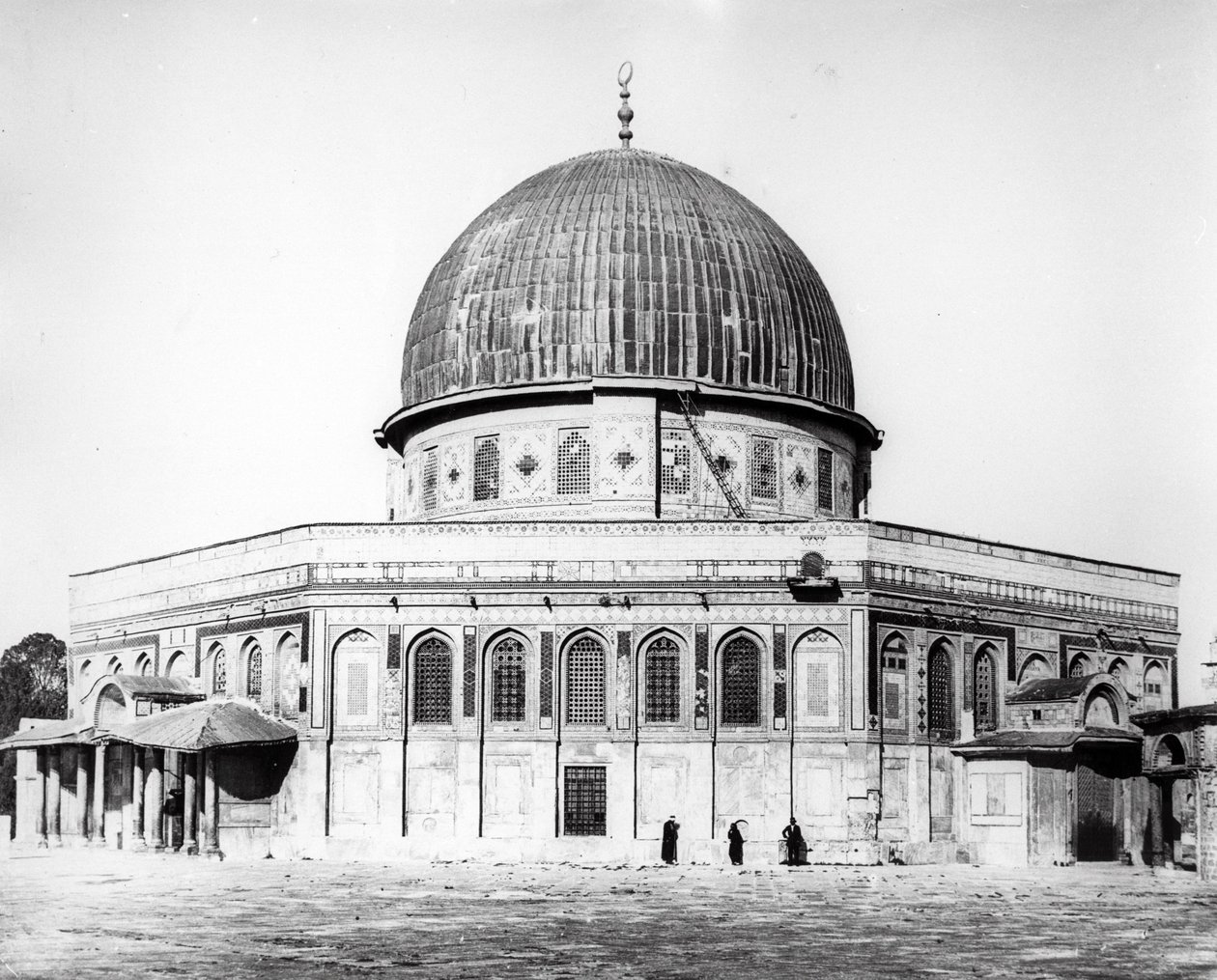 Klippdomen, 1858 av Felice Beato
