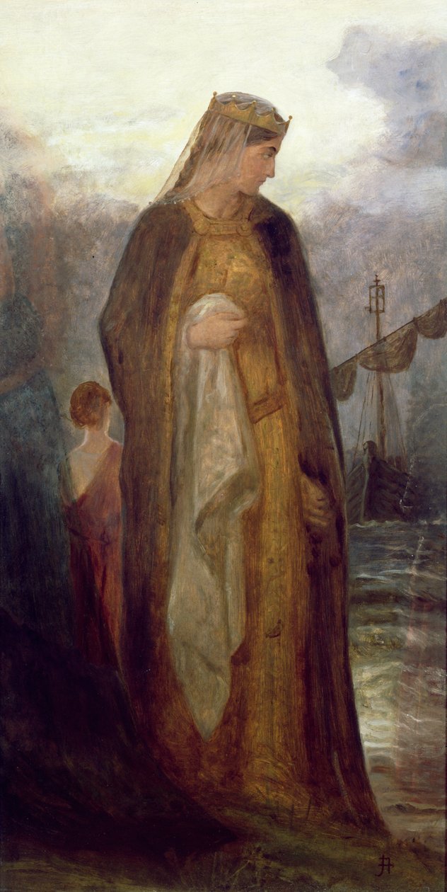 Drottning Guinevere, 1860 av James Archer