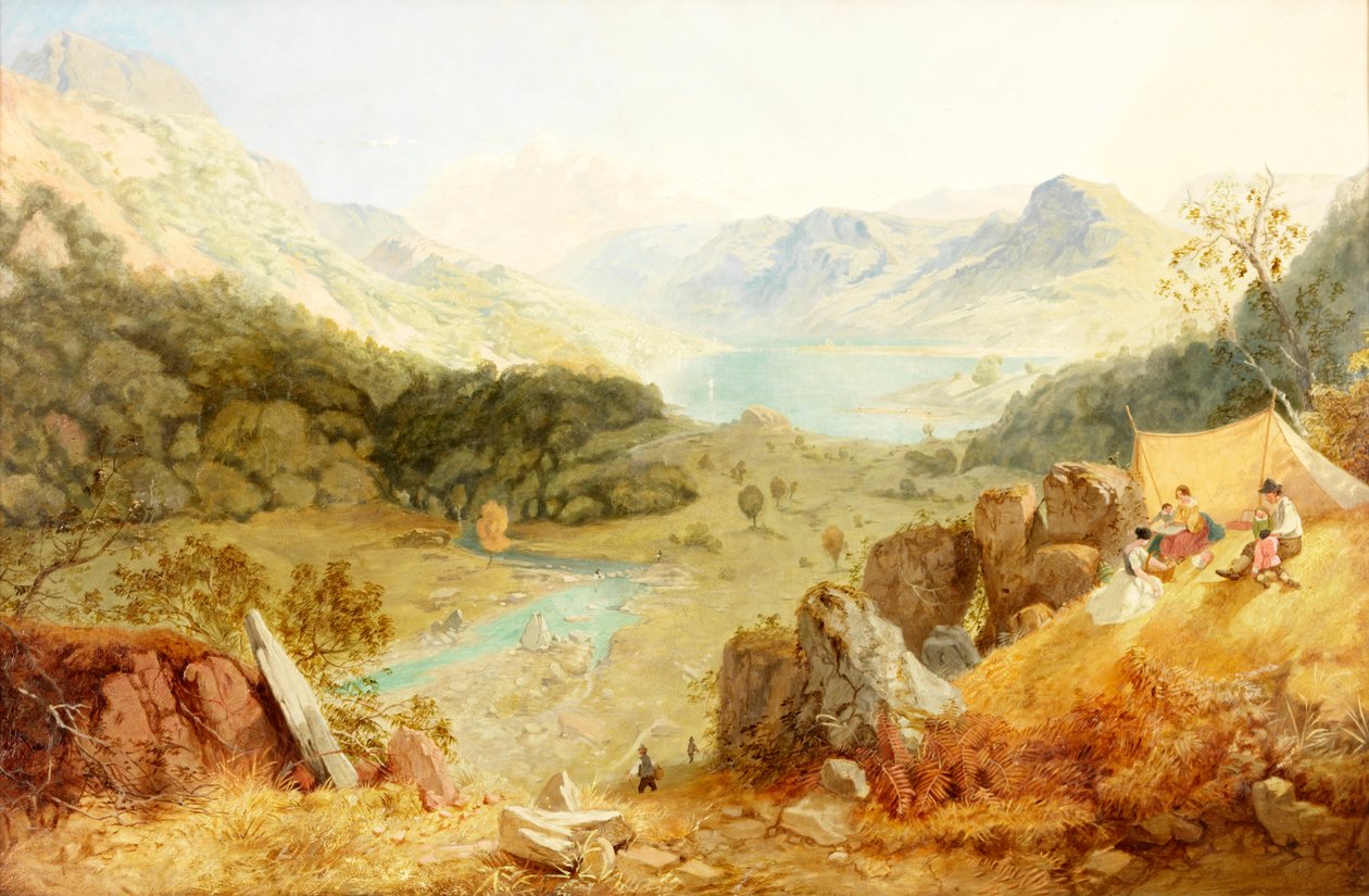 Thirlmere, Cumberland, 1869 av James Baker Pyne