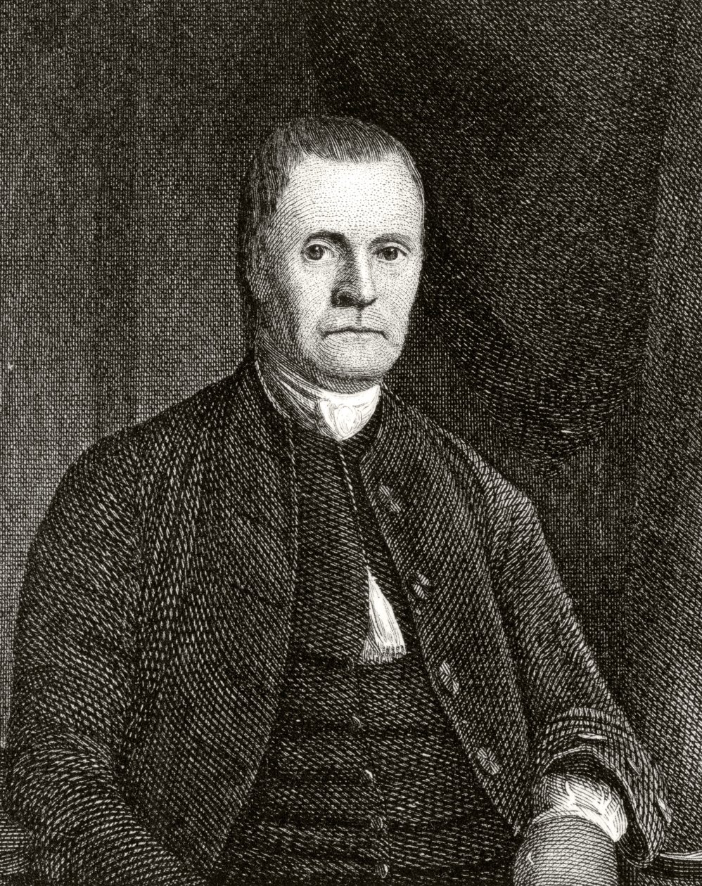 Roger Sherman, graverad av Simeon Smith Jocelyn (1799-1879) av James Earle